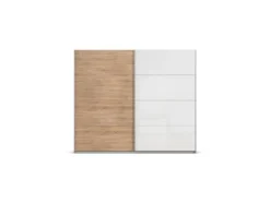 Quadra Schwebetürenschrank mit Glaselementen