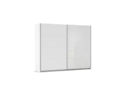 Quadra Schwebetürenschrank mit Glaselementen