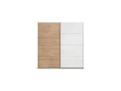 Quadra Schwebetürenschrank mit Glaselementen