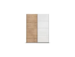 Quadra Schwebetürenschrank mit Glaselementen