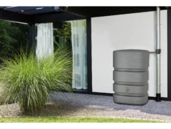 QUADRO Wandtank 500 l, betongrau inkl. Aqua-Quick