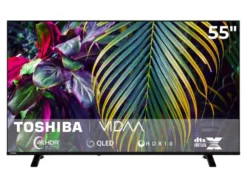QV1563DDW QLED Smart TV VIDAA 4K Fernseher Dolby Vision HDR, Triple-Tuner