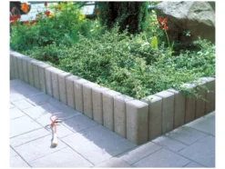 Rechteck-Palisade, 12x16,5x100 cm