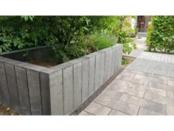 Rechteck-Palisade, 12x16,5x150 cm