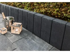 Rechteck-Palisade 12x16,5x80 cm