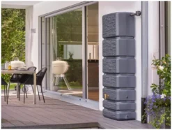 Regentonne »SLIM STONE DECOR«, 350 l