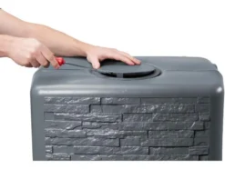 Regentonne »SLIM STONE DECOR«, 350 l