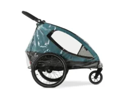 Regenverdeck für Fahrradanhänger Dryk Duo