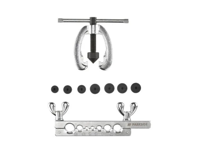 Rohrschneider PVC, Rohrschneider Kupfer, Rohrbiegezange, Doppel-Bördelwerkzeug-Set