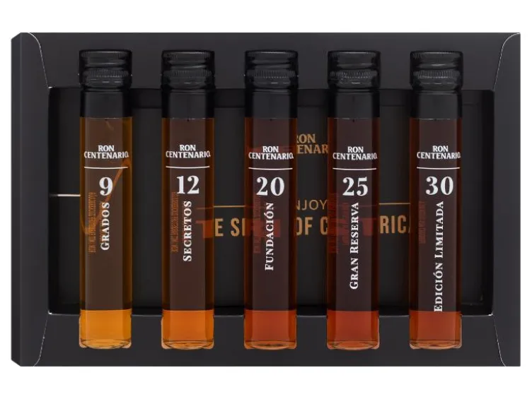 Rum Tasting Set Entdeckerpaket - 5 x 50 ml, 40 % Vol