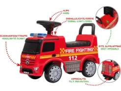Rutscher Mercedes-Benz Antos »Feuerwehr«, mit Sirene