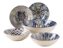 Salat-Set »Iberico Blue«, 5-teilig, 4 Designs