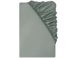 Satin-Spannbettlaken, 180-200 x 200 cm