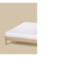 Satin-Spannbettlaken, 180-200 x 200 cm