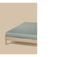 Satin-Spannbettlaken, 180-200 x 200 cm