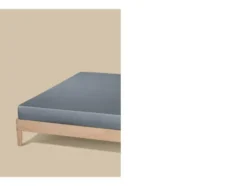 Satin-Spannbettlaken, 180-200 x 200 cm