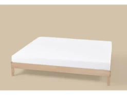 Satin-Spannbettlaken, 180-200 x 200 cm