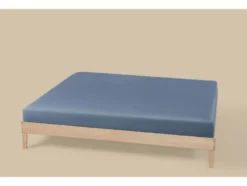 Satin-Spannbettlaken, 180-200 x 200 cm