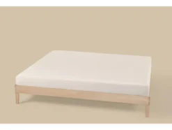 Satin-Spannbettlaken, 180-200 x 200 cm