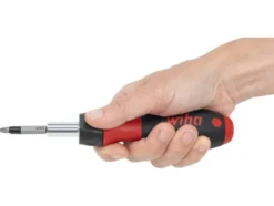 Schraubendreher mit Bithalter SoftFinish® mit Ratschenfunktion