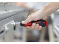 Schraubendreher mit Bithalter SoftFinish® mit Ratschenfunktion