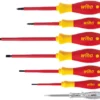 Schraubendreher Set »SoftFinish® electric Schlitz«, 7-teilig