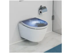 Schütte WC-Sitz High Gloss mit Absenkautomatik und Schnellverschluss
