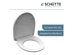 Schütte WC-Sitz High Gloss mit Absenkautomatik und Schnellverschluss