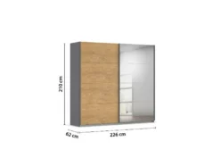 Schwebetürenschrank »Malva-Extra«