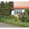 Set Maschendrahtzaun zum Einbetonieren, 25 m, grün
