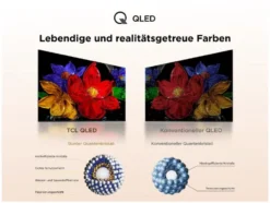 SF560 QLED Fernseher Fire TV Full HD Smart TV HDR Fernseher Alexa Triple-Tuner, 43 Zoll