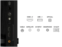 SF560 QLED Fernseher Fire TV Full HD Smart TV HDR Fernseher Alexa Triple-Tuner, 43 Zoll