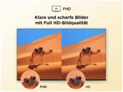 SF560 QLED Fernseher Fire TV Full HD Smart TV HDR Fernseher Alexa Triple-Tuner, 43 Zoll