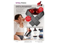 Shiatsu-Massagegerät Nacken und Schulter