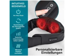 Shiatsu-Massagegerät Nacken und Schulter