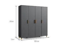 Shinjo Drehtürenschrank