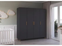 Shinjo Drehtürenschrank