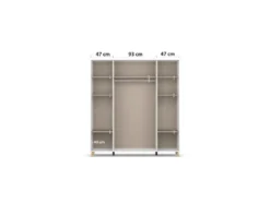 Shinjo Drehtürenschrank