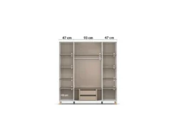 Shinjo Drehtürenschrank