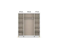 Shinjo Drehtürenschrank