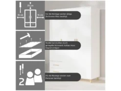 Shinjo Drehtürenschrank
