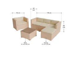 Sitzlounge »Punta Cana«, 3-/ 4-teilig