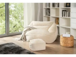 Sitzsack »COZY«, inkl. Hocker