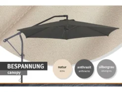 Sonnenschirm »Palmera 300«, inkl. Schutzhülle