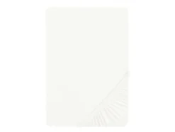 Spannbettlaken Baumwoll-Feinjersey, Steghöhe bis 22 cm