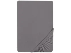 Spannbettlaken Baumwoll-Feinjersey, Steghöhe bis 22 cm