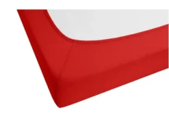Spannbettlaken Baumwoll-Feinjersey, Steghöhe bis 22 cm