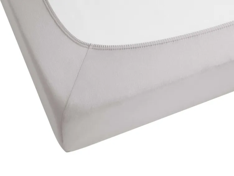 Spannbettlaken Baumwoll-Feinjersey, Steghöhe bis 22 cm