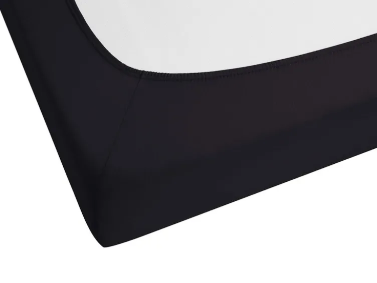 Spannbettlaken Baumwoll-Feinjersey, Steghöhe bis 22 cm