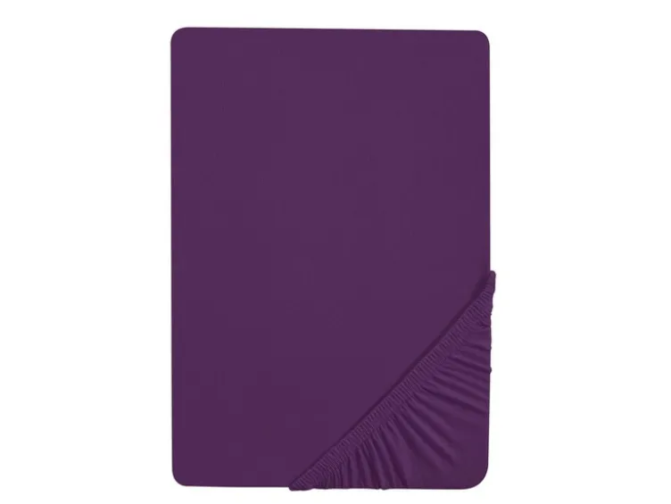 Spannbettlaken Baumwoll-Feinjersey, Steghöhe bis 22 cm